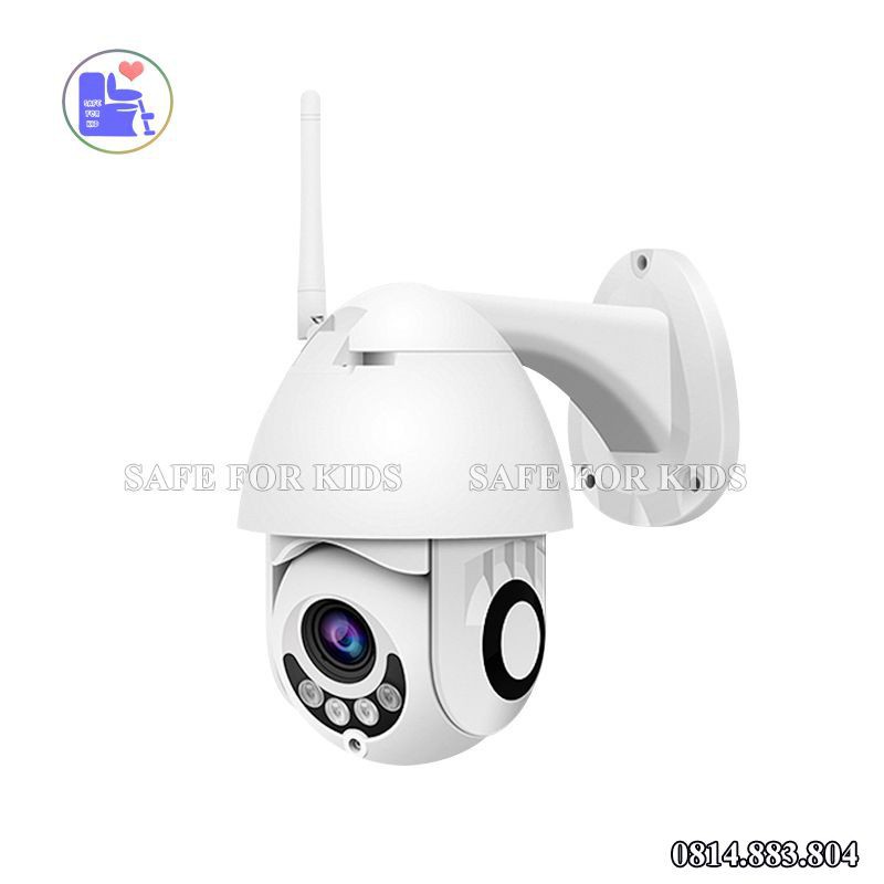 Camera Ngoài Trời Chống Nước Xoay 355 Độ Không Dây Giám Sát Hồng Ngoại, Kết Nối Điện Thoại | BigBuy360 - bigbuy360.vn