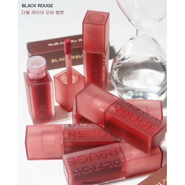 Son Kem Black Rouge Double Layer Over Velvet