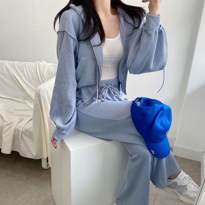 Cao Cấp - SET Thể Thao Tôn Dáng Dory&amp;Pony (Áo Khoác Mũ + Quần Lưng Cao) Năng Động - SET011
