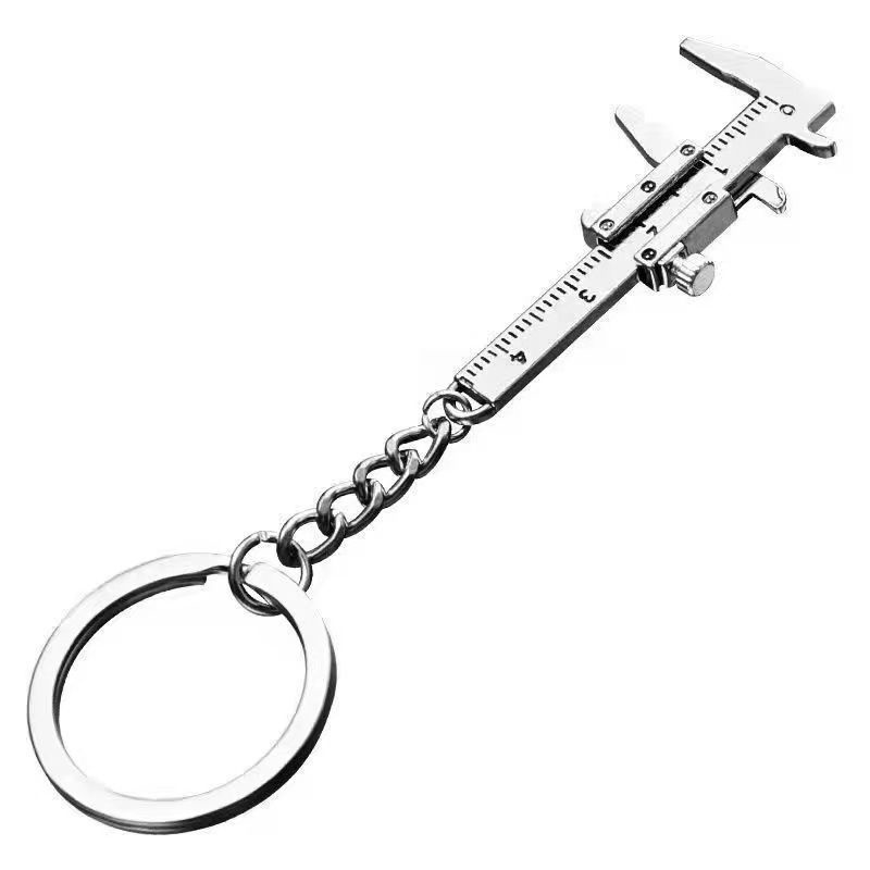 Miễn Phí Vận Chuyển → Mini Tiện Lợi Vernier Caliper 0-40mm Móc Khóa Dụng Cụ Di Động Mặt Dây Chuyền Dụng Cụ Đo Móc Khóa Hợp Kim Kẽm → Giá Đặc Biệt Siêu Thấp