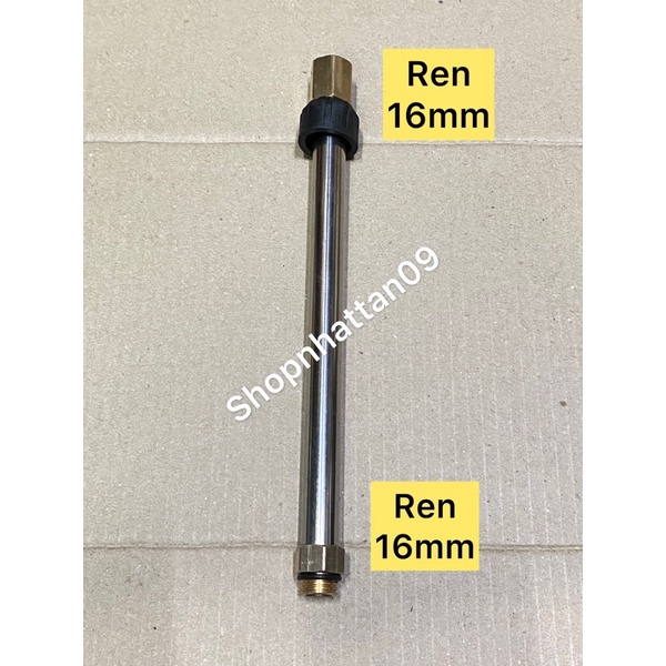 Ống Nối Súng Rửa Xe - Ống NỐI INOX CHO SÚNG RỬA XE REN 14MM