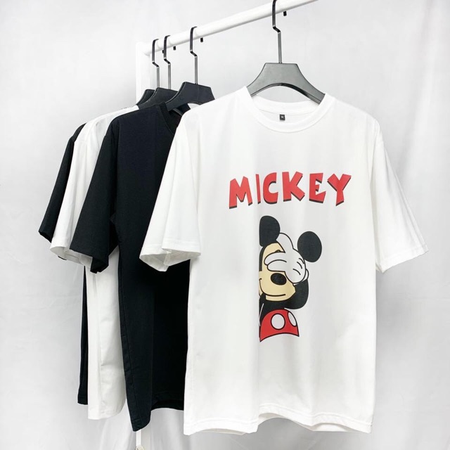 ÁO THUN ÁO PHÔNG TAY LỠ NAM NỮ UNISEX 🧸/FREESHIP 99K/Áo thun nữ MICKEY🧸