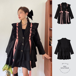 IRIS FASHION 𝘍𝘢𝘯𝘵𝘢𝘴𝘺𝘭𝘢𝘯𝘥 𝘚𝘦𝘳𝘪 Little pink blazer dress