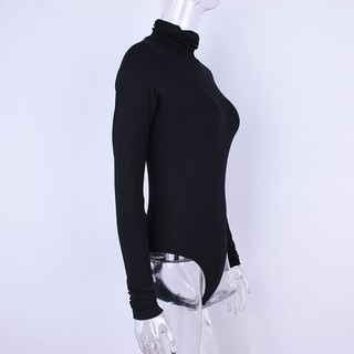 Bodysuit cổ lọ tay dài sexy