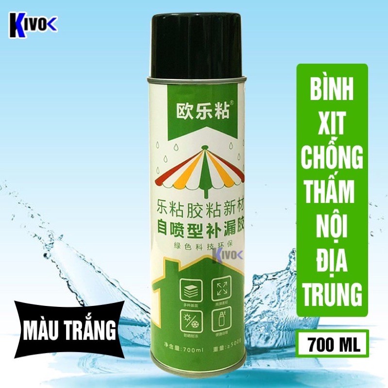 Chai dung dịch xịt chống dột - chống thấm nước - Bình xịt chống thấm,dột