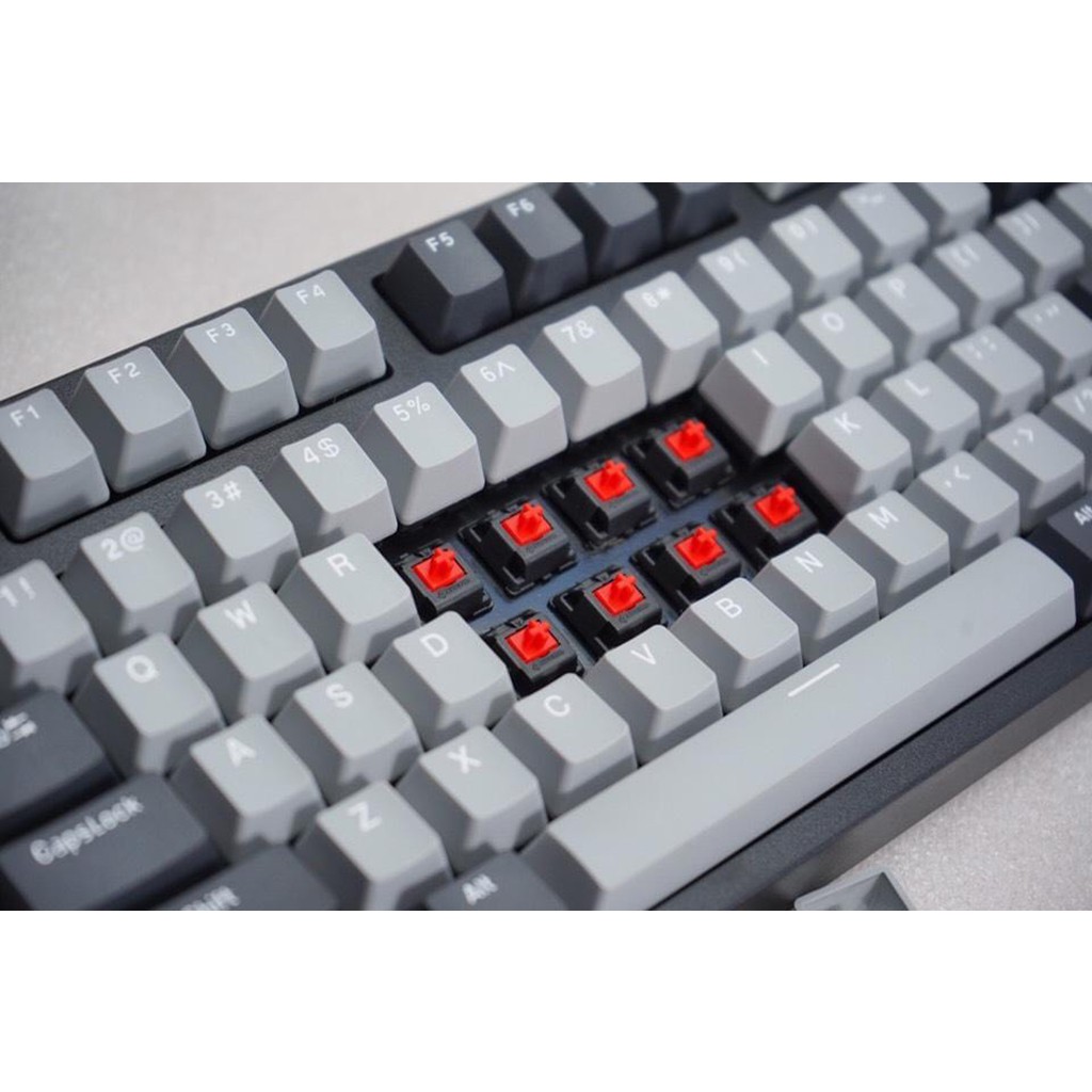 Bàn Phím Cơ E-Dra EK387 PRO CHERRY switch - Keycap PBT Double shot - Bàn phím cơ HOT nhất 2020 - BH 24 tháng | BigBuy360 - bigbuy360.vn