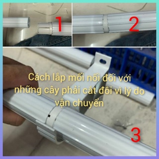 Thanh Treo Rèm Đầy Đủ Bộ Phụ Kiện, Kết Cấu Bền Bỉ Chắc Chắn Chịu Lực Tốt
