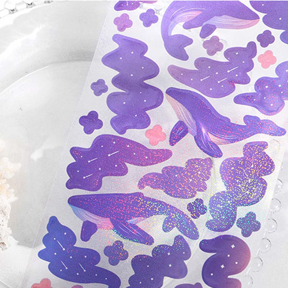 Miếng Dán Trang Trí Hình Bông Tuyết Xinh Xắn