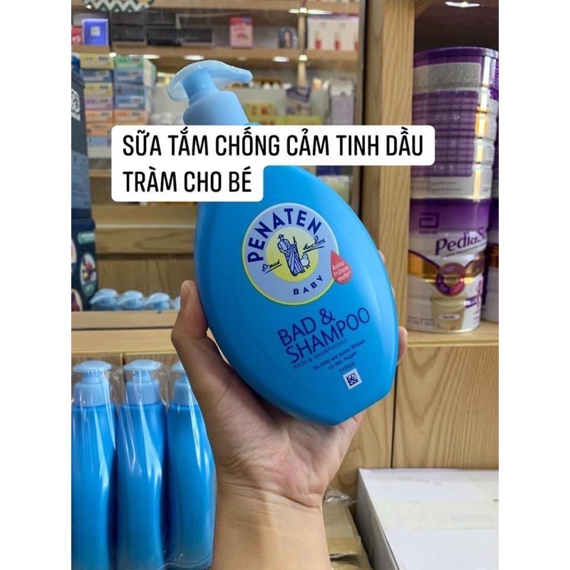 Sữa tắm gội Penaten dành cho trẻ em 2 trong 1 (400ml) mẫu mới