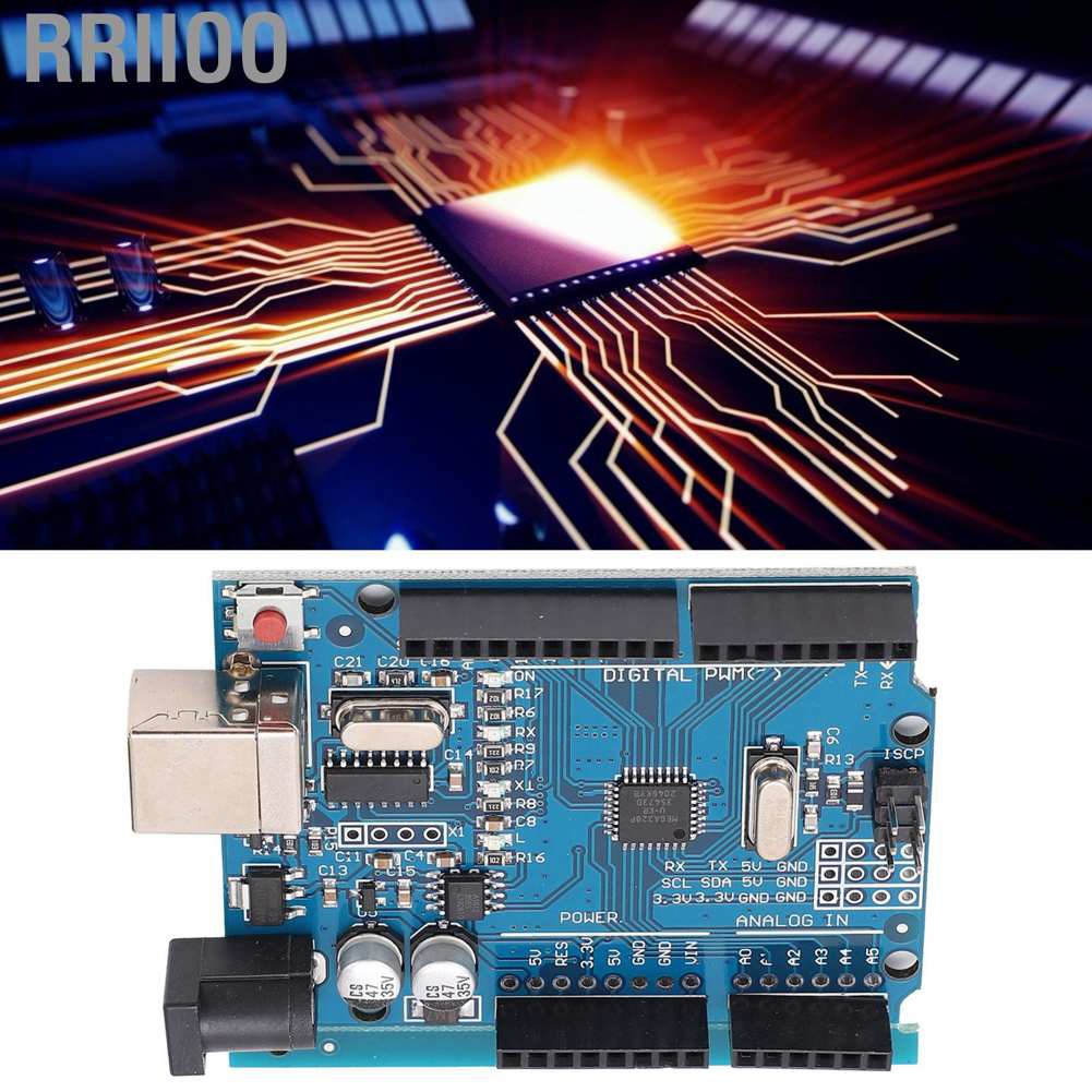 Bảng Mạch Phát Triển Rriiooo Atmega328 Cho R3 Ch340G