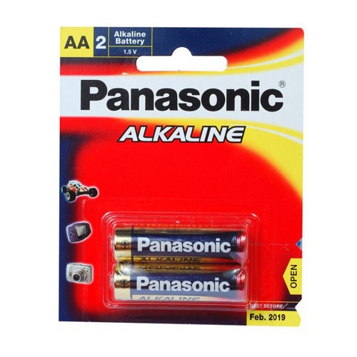 Pin 2A Panasonic - Pin vỉ (vĩ 2 viên)