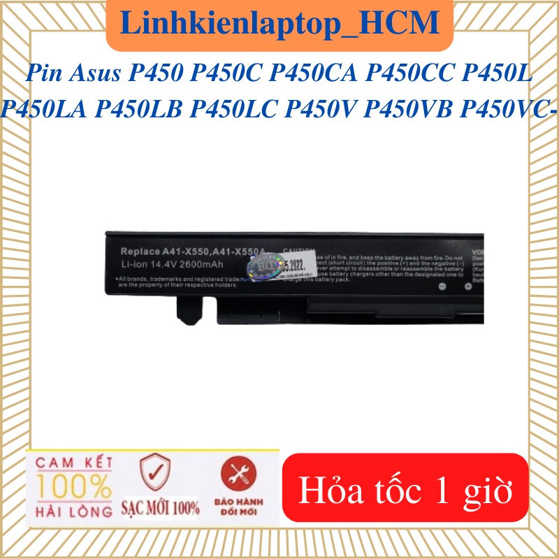 Pin A41-X550A-Pin laptop Asus P450 P450C P450CA P450CC P450L P450LA P450LB P450LC P450V P450VB P450VC