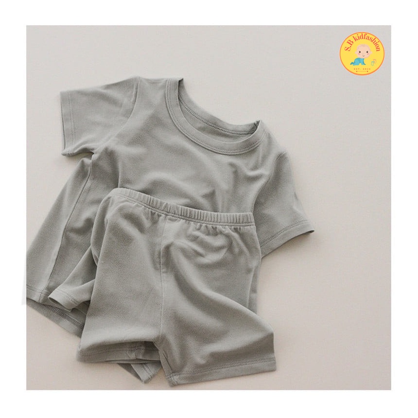 Bộ Thun Lạnh Minky Mom Cho Bé Trai Bé Gái Chất Mát Mềm Mịn Mã A1