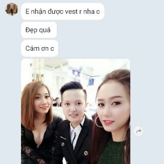 Vest nam cao cấp kèm ghile