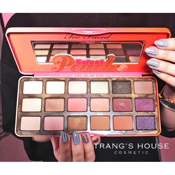 BẢNG PHẤN MẮT TOO FACED SWEET PEACH EYESHADOW PALETTE CHÍNH HÃNG