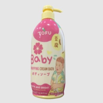 Kem Tắm Cho Bé Tofu Baby Whipping Cream Bath Thái Lan 500ml