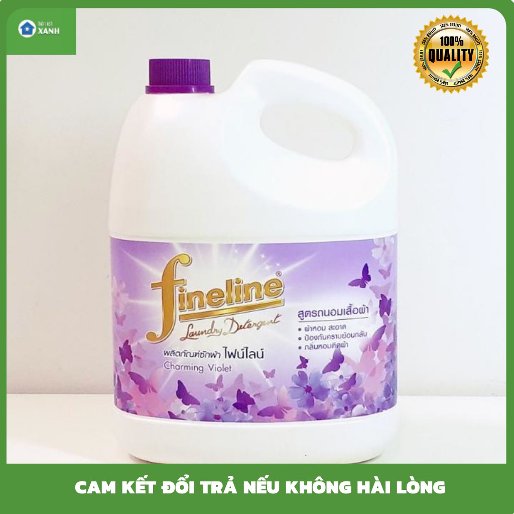 [HÀNG CHÍNH HÃNG NỘI ĐỊA THÁI] Nước giặt Fineline Thái Lan 3000ml 💕NOWSHIP 💕 nước giặt quần áo lưu hương thơm lâu