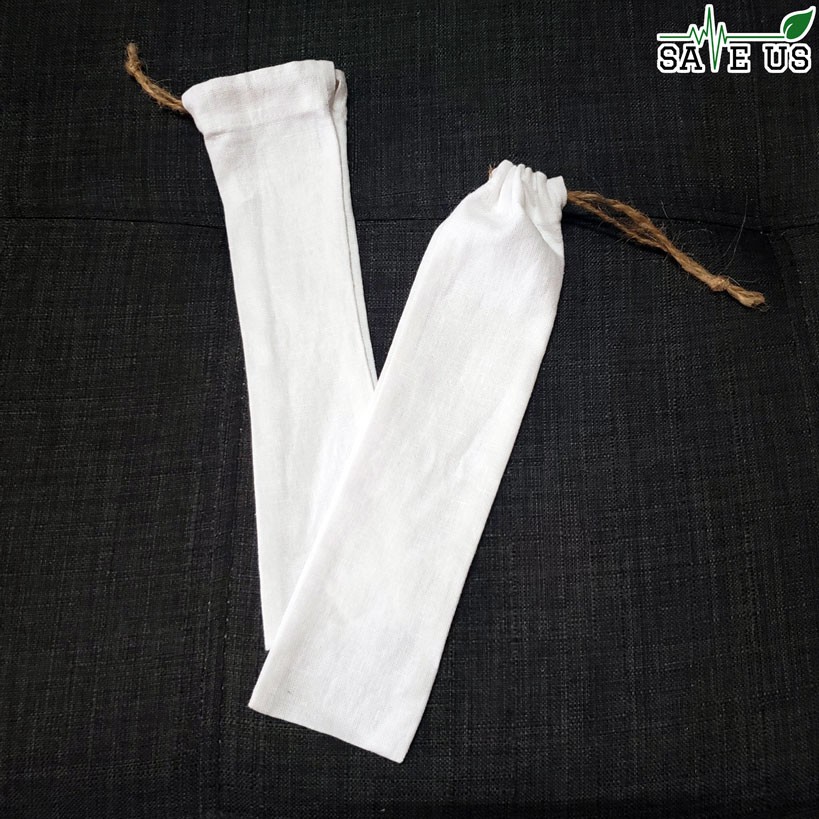 Túi vải đựng ống hút, đồ cá nhân...
