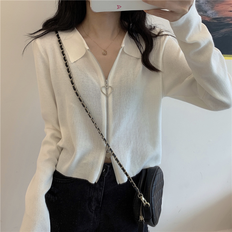 Áo khoác cardigan tay dài phong cách trẻ trung hợp thời trang cho nữ