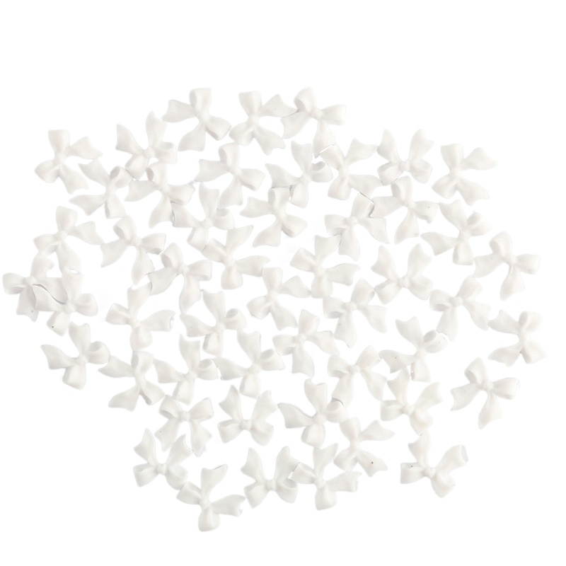 Dây Ruy Băng Dài Đính Nơ 3D Trang Trí Móng Tay Nghệ Thuật Thời Trang