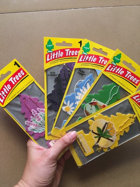 Combo 5 Cây thông thơm  để xe hơi hoặc treo tú quần áo