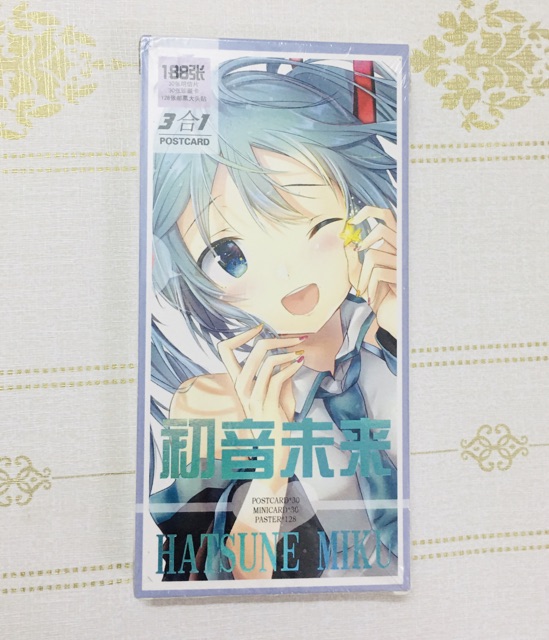 Postcard hatsune miku gồm 188 ảnh khác nhau