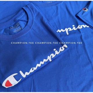 Áo Champion in xanh dương