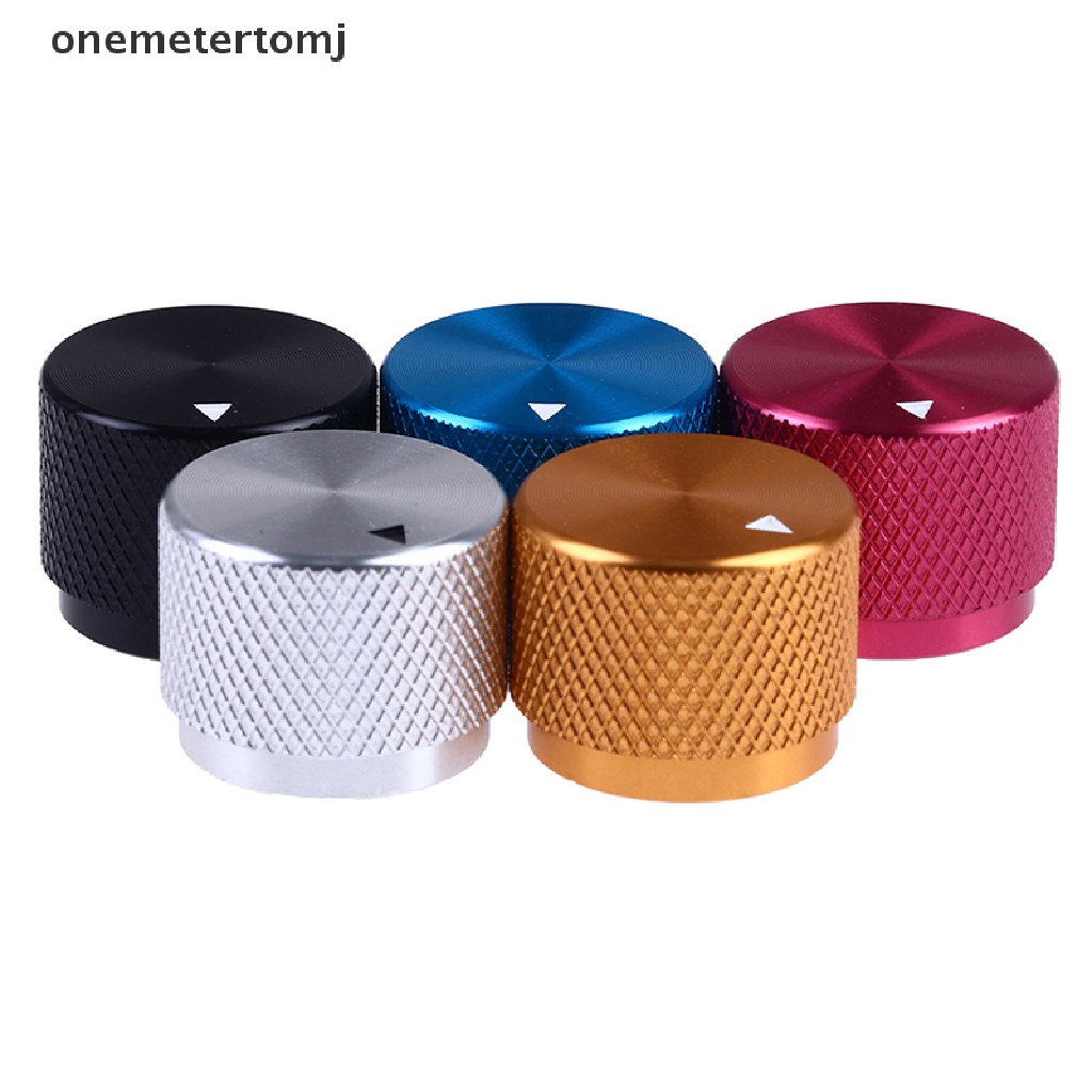 Onemetertomj Núm Vặn Điều Chỉnh Âm Lượng Chiết Áp Xoay Bằng Nhôm Màu Trơn
