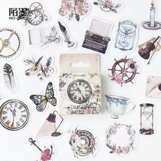 HỘP 45 STICKER VINTAGE VER1