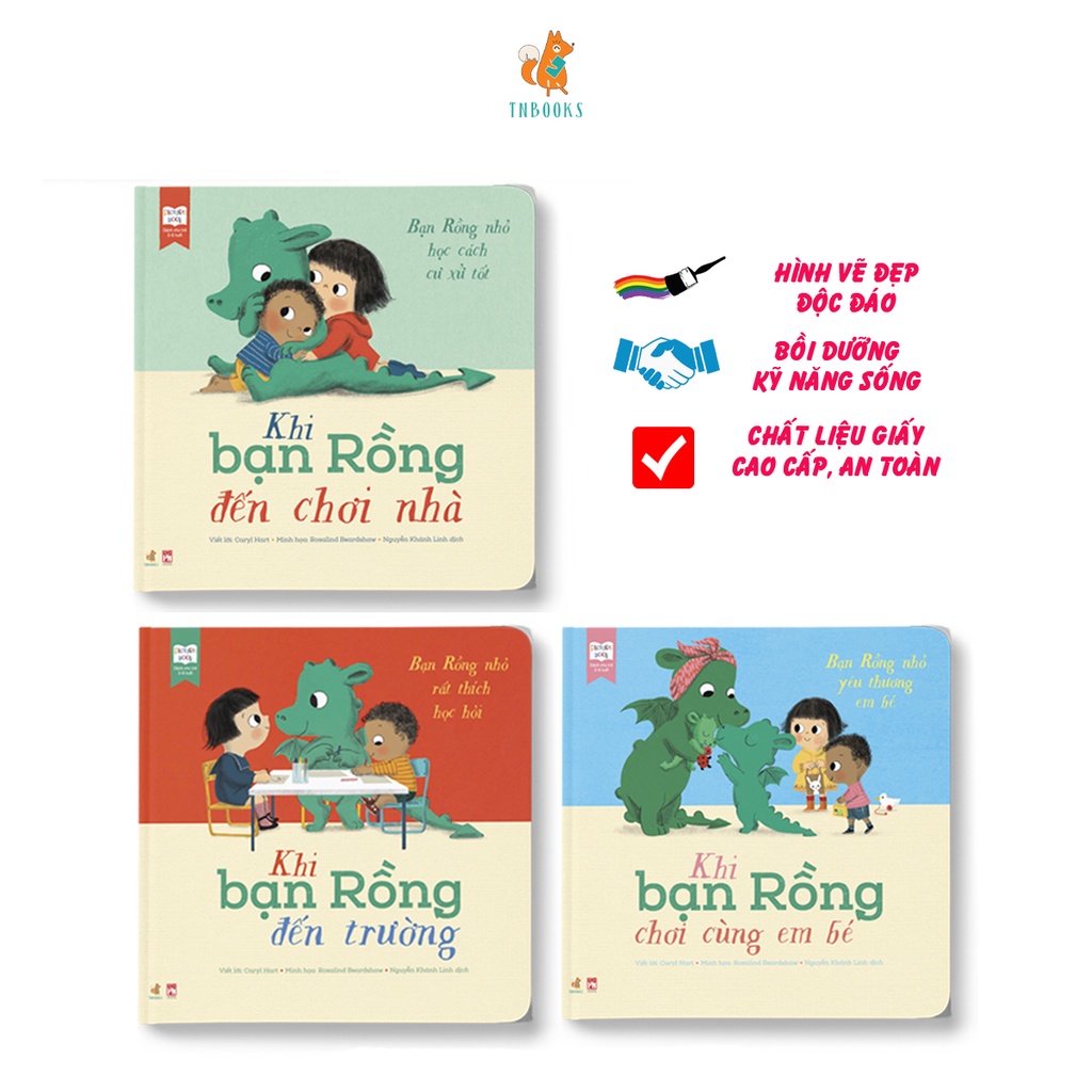 Sách kỹ năng - Bộ 3 Cuốn Bạn Rồng Học Cách Ứng Xử