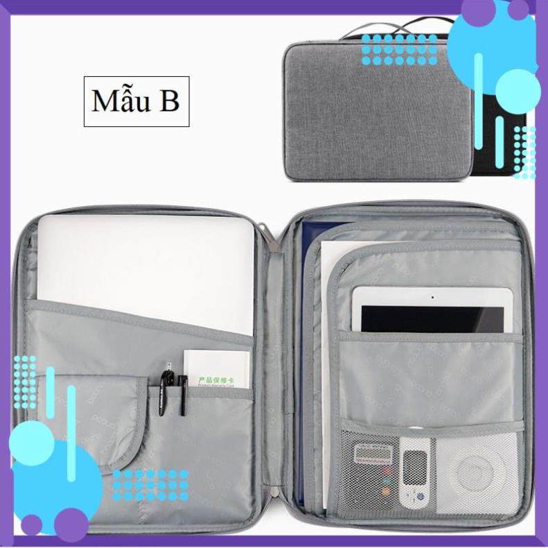 Mua ngay siêu HOT Cặp túi đựng chống sốc Laptop Ipad Surface và tài liệu giấy tờ Baona / Boona I004 W012 [Giảm giá 5%]