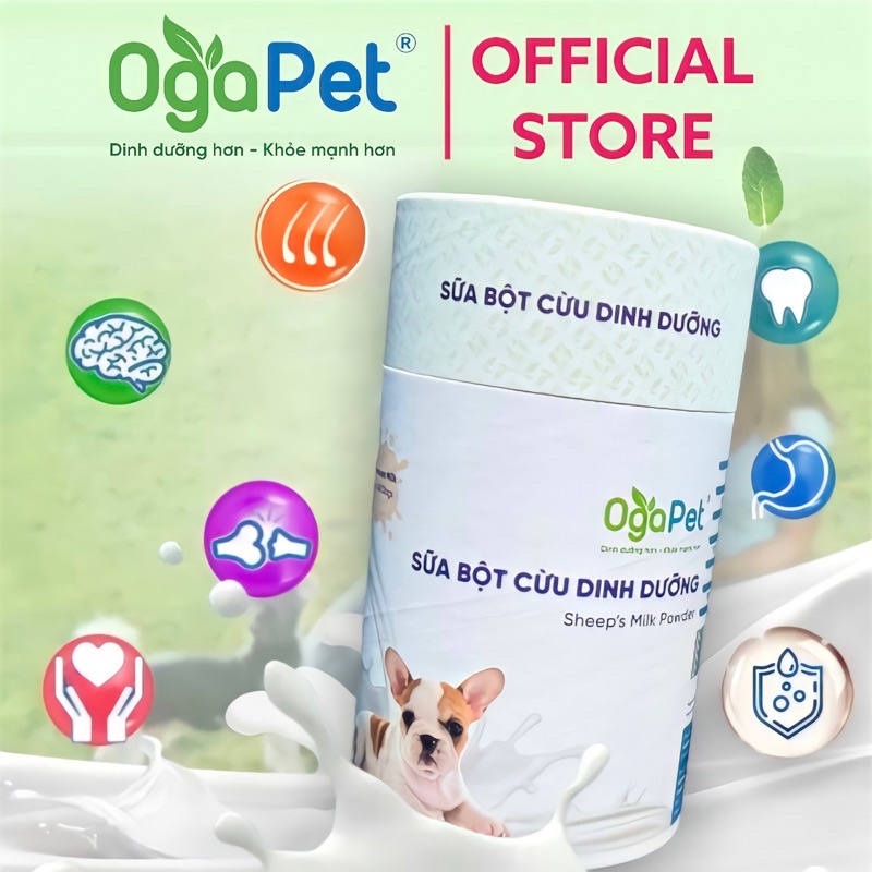 Sữa Bột Cừu Dinh Dưỡng Dành Riêng Cho Hệ Tiêu Hoá Của Chó Hộp 400 Gram