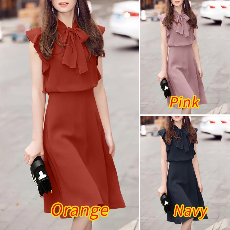 Đầm Zanzea không tay cổ chữ V màu trơn thời trang nữ tính