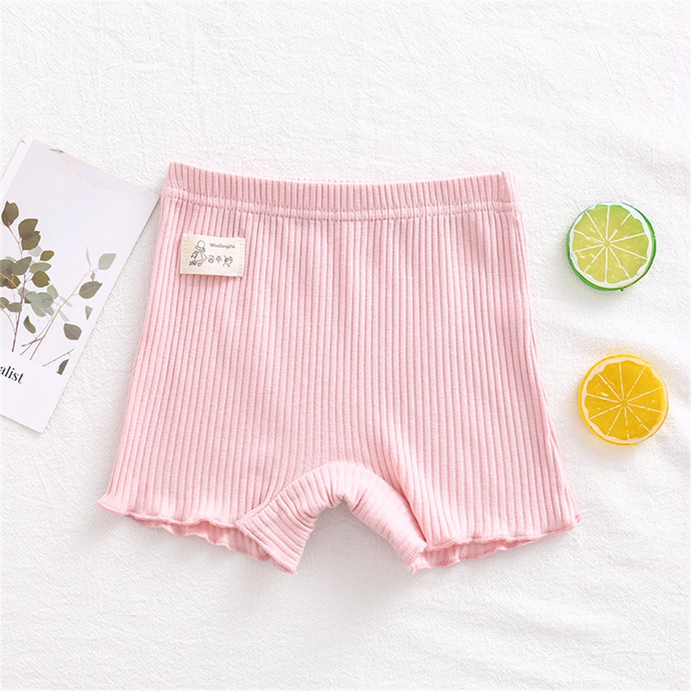Quần bảo hộ BEAR LEADER ngắn 95% cotton thoáng khí thời trang cho bé gái 2-9 tuổi