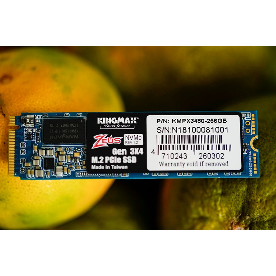 Ổ cứng SSD KINGMAX PX3280 Zeus 128GB/256GB/512GB - M.2 2280 NVMe