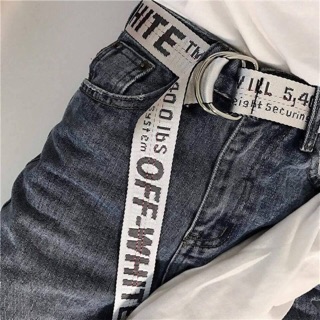 Thắt lưng thêu off white (có ảnh thật)