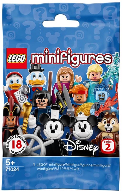 Nhân vật Lego 71024 - Lego Minifigures Disney, Series 2