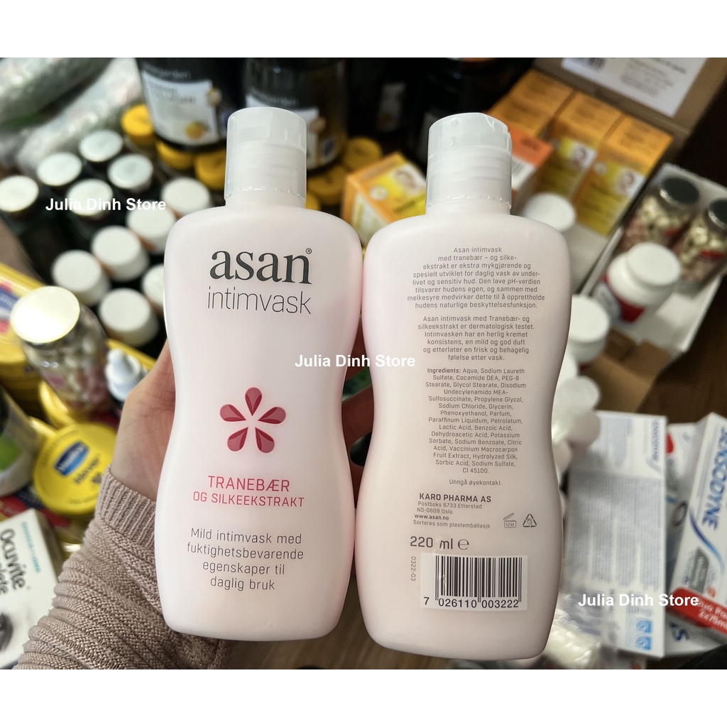 Dung dịch vệ sinh Asan Intimvask 220ml