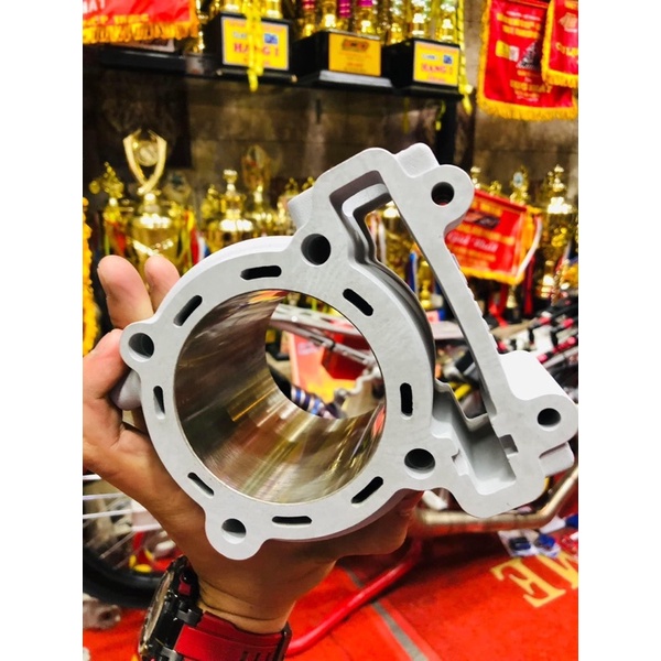 LÒNG REDLEO 74mm  CÓ THỚT 7mm SẴN CÓ ĐƯỜNG NƯỚC LỚN cho EXCITER CÁC ĐỜI