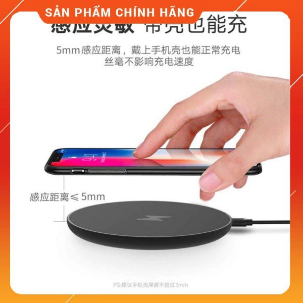 [HÀNG HOT]Đế Sạc Nhanh Không Dây Pingao G75 Cao cấp - Tiện Dụng Cho IPhone X / XS Max XR 8 Plus / Samsung