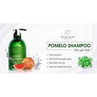 Dầu gội bưởi Vijully Shampoo Pomelo 280ml (Chính hãng 100%)