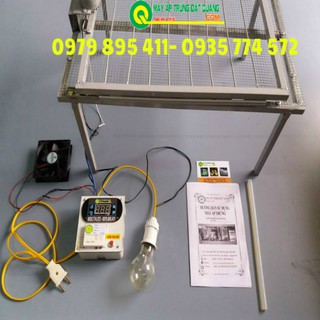 Máy ấp trứng gà mini combo tự động