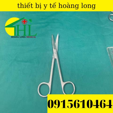 Kéo Y Tế Cong Nhọn 2 Đầu 18cm - Pakistan