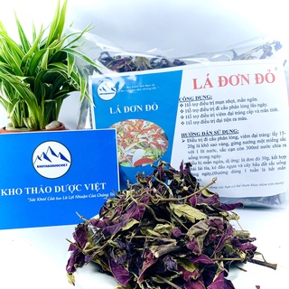 Lá Đơn Đỏ Khô, thơm, sạch hàng chất lượng tốt 500g
