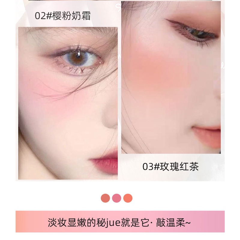 [Hàng mới về] Thỏi Má Hồng Dạng Lỏng Faiccia Tông Màu Hồng Đào Trang Điểm Đa Năng | BigBuy360 - bigbuy360.vn