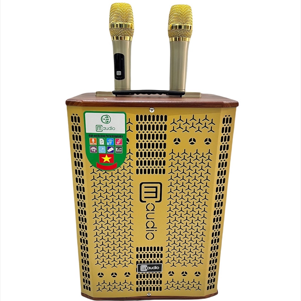 LOA KÉO DI ĐỘNG BASS 20 CM AUDIO K8 - LOA KARAOKE