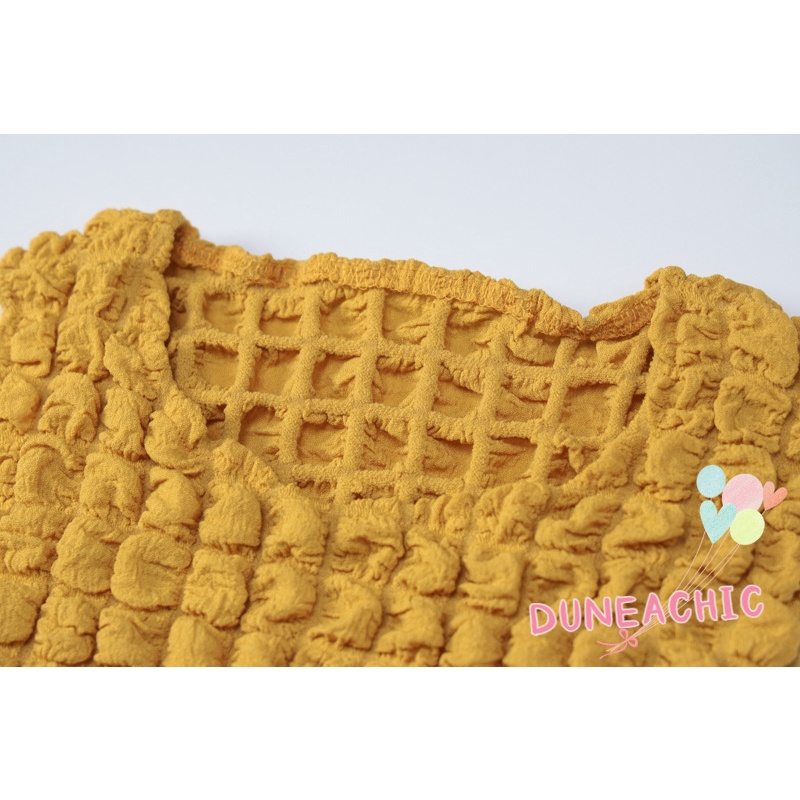 DUNEA Bộ Áo Tank Top Cổ Tròn + Chân Váy Ngắn Gợi Cảm Cho Nữ