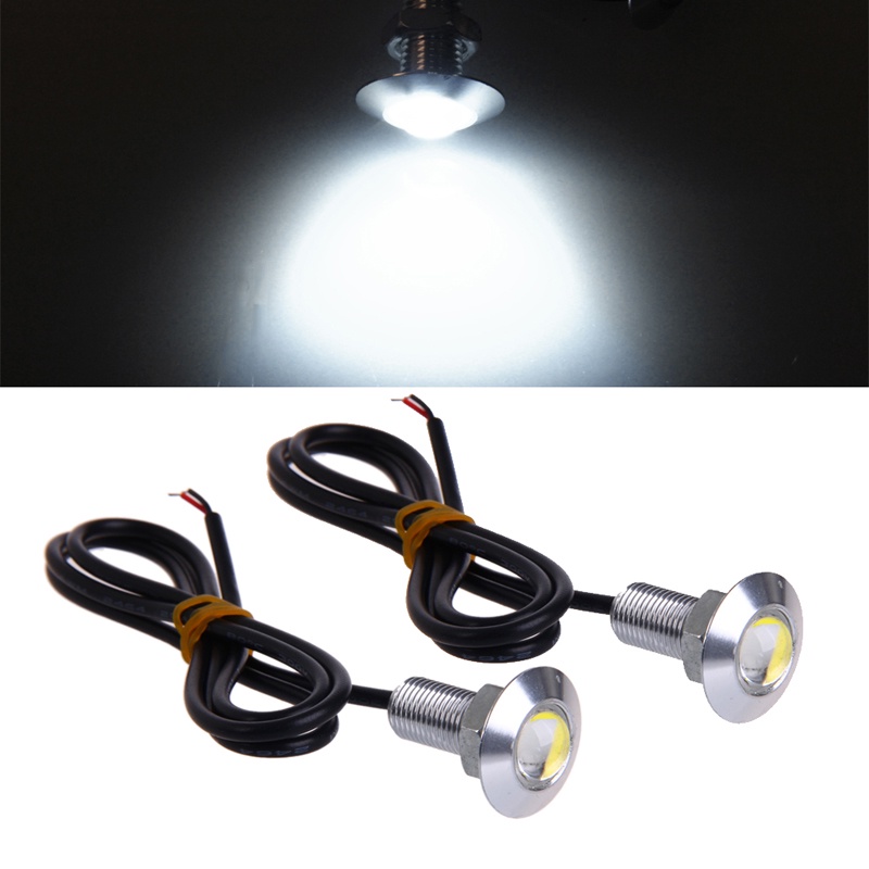 Bộ 2 Đèn LED DRL Siêu Mỏng 23mm 12V Chuyên Dụng Cho Xe Hơi