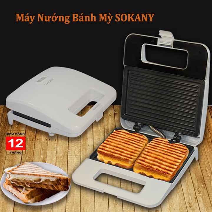 Máy Làm Bánh Hotdog, máy Nướng Bánh Mỳ SOKANY