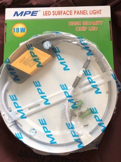 Đèn led MPE - tròn nổi 6,24w